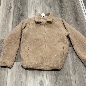 John Galt Brandy Melville Teddy Bear Jacket